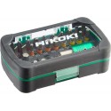 Coffret 32 embouts de vissage avec porte-embout magnetique 1/4" - HIKOKI 750363