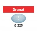 Boîte 25 disques abrasifs Granat STF D225 mm Grain 80 - Festool 205655