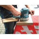 Ponceuse excentrique Ø150 mm 310W en coffret Makpac - Makita BO6030J
