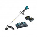 Débroussaileuse LXT 36V (2x18V) Li-Ion avec 2 batteries 5Ah et chargeur double - Makita DUR369LPT2