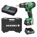 Perceuse visseuse 12V PEAK 38Nm avec 2 batteries 2.5Ah, chargeur, en coffret - Hitachi / Hikoki DS12DAWFZ
