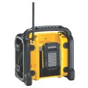 Radio de chantier compacte sur secteur ou batterie XR 10.8V, 14.4V et 18V Li-Ion - Dewalt DCR019-QW