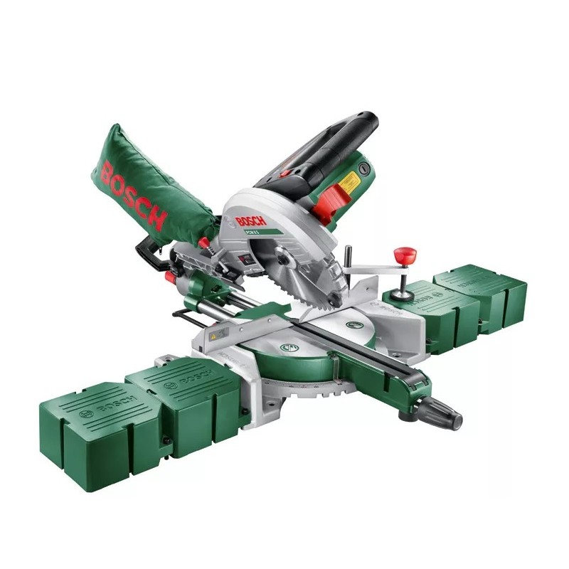 Scie à onglets radiale Bosch PCM 8S Ø 216mm 1200W - Bosch (0603B10100)
