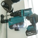 Perfo-burineur SDS-PLUS LXT 18V 1,7 J livré avec 2 batteries 5Ah, chargeur, en Makpac 4 - Makita DHR182RTJ
