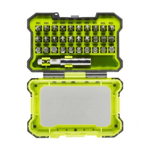 Coffret antichocs 31 accessoires de vissage mixtes - Ryobi RAK31MSD