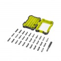 Coffret antichocs 31 accessoires de vissage mixtes - Ryobi RAK31MSD