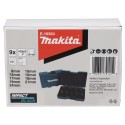 Coffrets 9 douilles 1/2" Impact Black - Makita E-16564