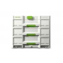 Sortainer Festool 3 tiroirs SYS3-SORT/3 M 337 (396 x 296 x 337 mm) - 577769