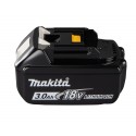 Lot 2 batteries Makita Makstar Li-Ion 18V 3 Ah avec témoin de charge intégré - Makita BL1830B