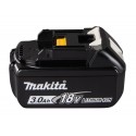Lot 2 batteries Makita Makstar Li-Ion 18V 3 Ah avec témoin de charge intégré - Makita BL1830B