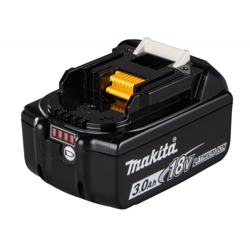 Lot 2 batteries Makita Makstar Li-Ion 18V 3 Ah avec témoin de charge intégré - Makita BL1830B