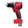 Perceuse à percussion compacte 60Nm M18 Brushless - Milwaukee M18 BLPDRC-0 (sans batterie, ni chargeur)