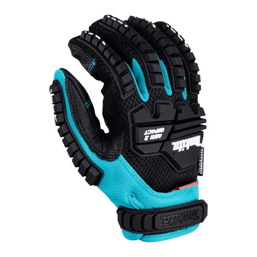 Gants de protection anti-chocs taille L (9), compatibles écran tactile - Makita P-84470