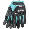 Gants de protection anti-chocs taille L (9), compatibles écran tactile - Makita P-84470