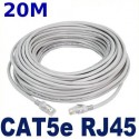 Cordon ethernet 20m RJ45  M/M- FRANELEC INFCE-20SC
