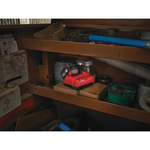 Pack 2 batteries 18V 5Ah M18 B5 et chargeur universel M12-18 C - MILWAUKEE M18 NRG-502C