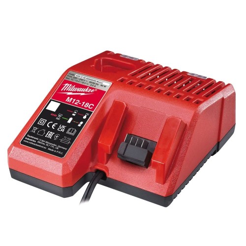 Pack 2 batteries 18V 5Ah M18 B5 et chargeur universel M12-18 C - MILWAUKEE M18 NRG-502C