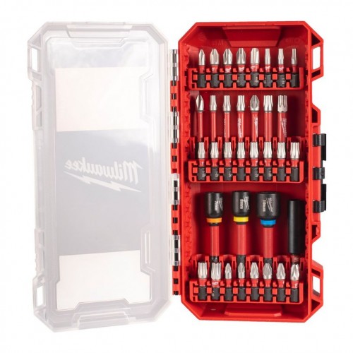 Coffret embouts SHOCKWAVE IMPACT DUTY 35 pcs Milwaukee 4932492003