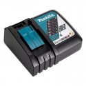 Perceuse-visseuse LXT 18V 62 Nm Black avec 2 batteries 3Ah, chargeur rapide et coffret avec accessoires - Makita DDF482FX1B