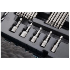 Coffret Makita 56 accessoires - embouts forets mèches douilles - B-53768