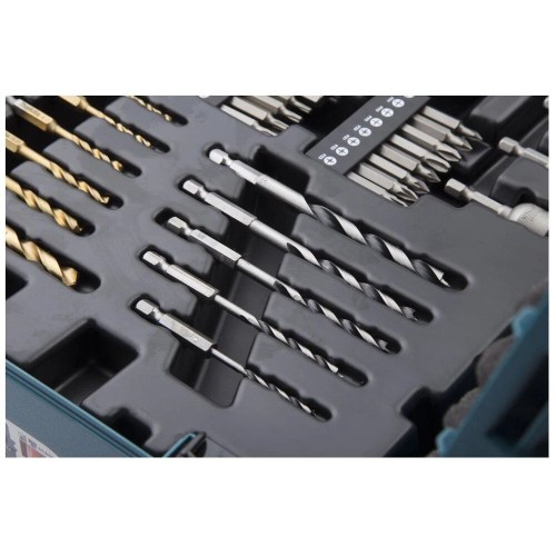 Coffret Makita 56 accessoires - embouts forets mèches douilles - B-53768