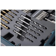 Coffret Makita 56 accessoires - embouts forets mèches douilles - B-53768