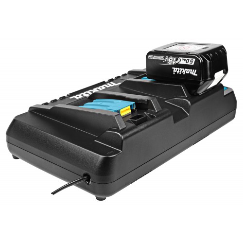 Chargeur rapide 2 batteries Makstar Li-Ion 14,4 à 18 V - Makita DC18RD
