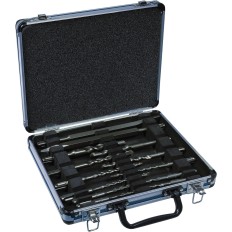 Coffret 11 forets et 2 outils de burinage SDS-PLUS - Makita D-42400