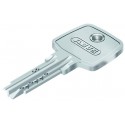 Cylindre haute sécurité Abus EC-S 30x40mm Nickele Mat Varie, 5 clés, débrayable