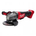Meuleuse d'angle 125 MM avec gâchette ″Homme mort″ Milwaukee M18 CAG125XPD-0X sans batterie ni chargeur