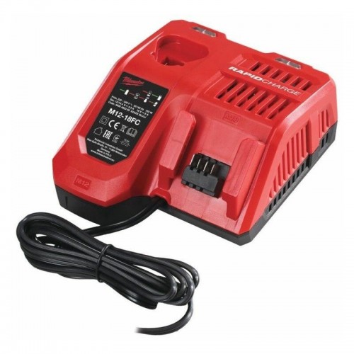 Chargeur Rapide 12-14,4 - 18 / systeme M12 a M18 - Milwaukee - M12-18FC