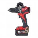 Perceuse Percussion BRUSHLESS,18V, 2 batteries 5,0Ah, 82 Nm - Milwaukee - M18 BLPD2-502X