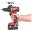 Perceuse Percussion BRUSHLESS,18V, 2 batteries 5,0Ah, 82 Nm - Milwaukee - M18 BLPD2-502X