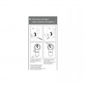 Cylindre haute sécurité Abus EC-S 30x40mm Nickele Mat Varie, 5 clés, débrayable