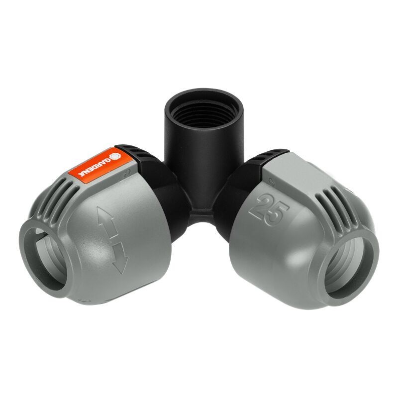 Raccord d'angle 25 mm x 20/27 femelle - GARDENA 2764-20