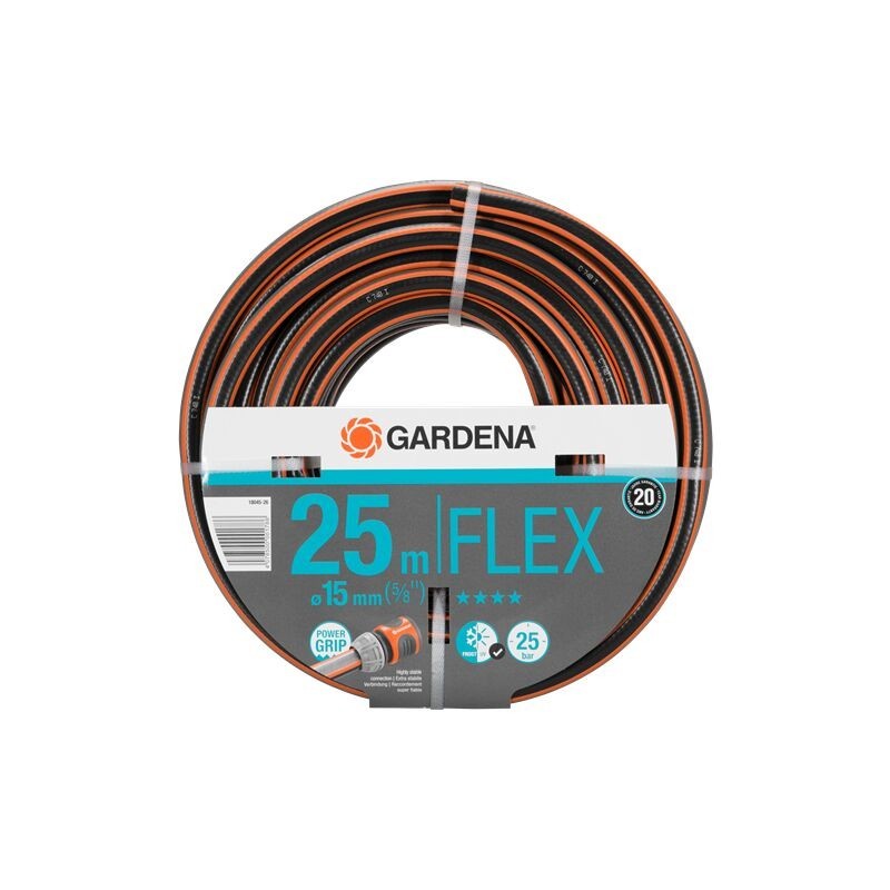 Tuyau d'arrosage Comfort FLEX 15mm 25m - GARDENA 18045-26