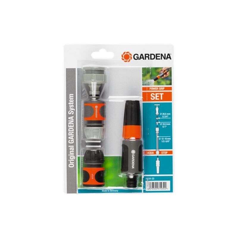 Nécessaire d'arrosage 13 mm (1/2") et 15 mm (5/8") - GARDENA 18291-20