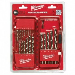 Coffret 19 forets Milwaukee HSS-G THUNDERWEB - 4932352374