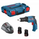 Visseuse sans fil Bosch Professional GSR 10,8 V-EC TE 06019E4000 + 2 batteries, chargeur, L-Boxx