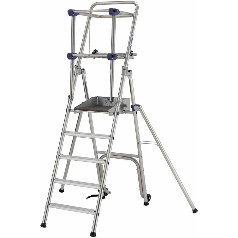 Echelle Profort garde-corps repliable max 2,93m - TUBESCA