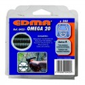 200 agrafes Omega 20 galva - EDMA Outillage