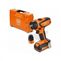Perceuse visseuse FEIN 40Nm 12V 3Ah ASCM12QC avec 2 batteries, chargeur, en coffret - 71161061000