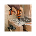 Perceuse visseuse FEIN 40Nm 12V 3Ah ASCM12QC avec 2 batteries, chargeur, en coffret - 71161061000