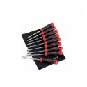 Trousse de 9 clés à douilles emmanchées S1 SAM OUTILLAGE 292P-J9