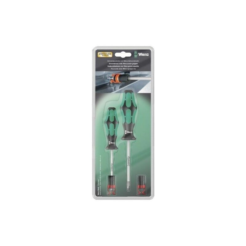 Tournevis + agrippe vis 350 PH - WERA WERK