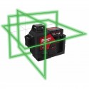 Laser vert 3 lignes 360° M12 avec aplomb 12V 4Ah en coffret - Milwaukee M12 3PL-401C