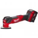 Outil multifonction FUEL 18V, 2 batteries 5.0Ah, chargeur, en HD BOX - Milwaukee M18 FMT-502X