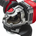 Meuleuse d'angle 125mm M18 FUEL avec 2 batteries 5Ah, chargeur, en HD Box - Milwaukee M18 CAG125XPD-502X