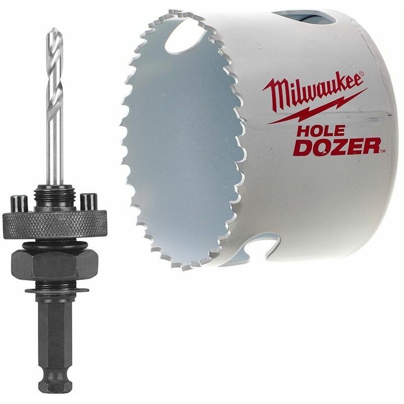 Arbre scie cloche Hole Dozer 14 - 30 mm / Hex 9.5 - Milwaukee - Outils Pro