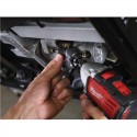 Renvoi d'angle  cardan visseuse à chocs + 10 embouts de vissage Milwaukee